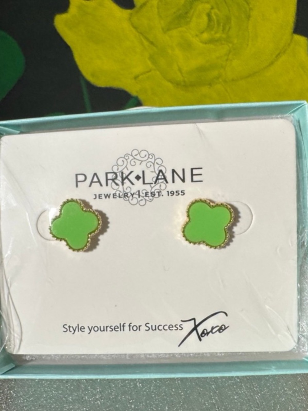 Park Lane Shamrock Earrings